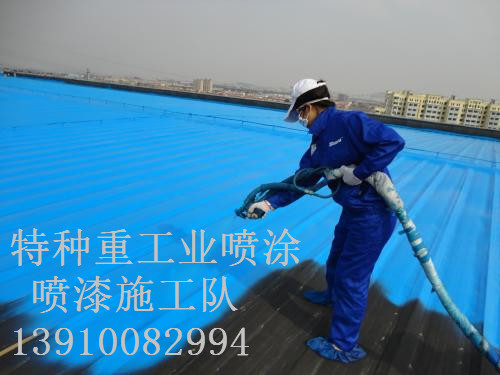 渝水包括彩钢瓦喷漆翻新(